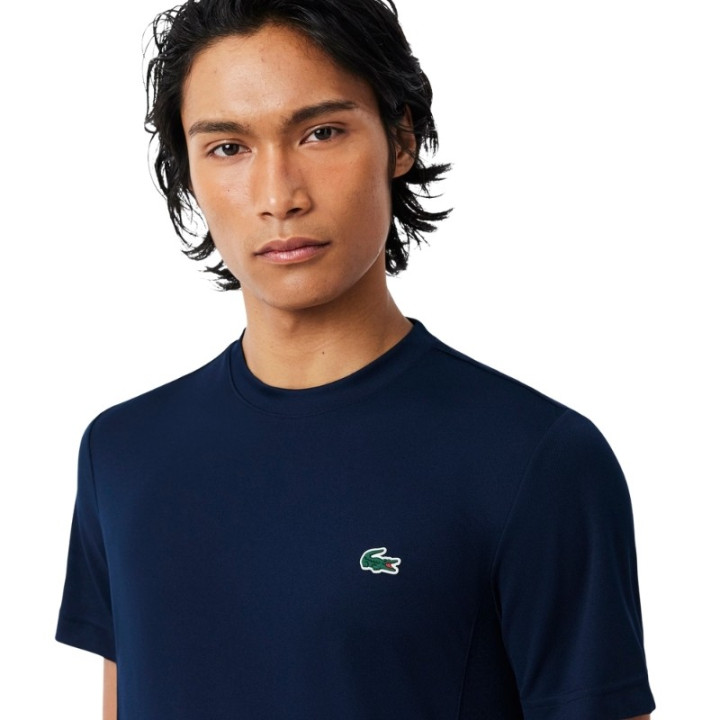 Prix Tee-Shirt Lacoste Tennis x Novak Djokovic Bleu Marine