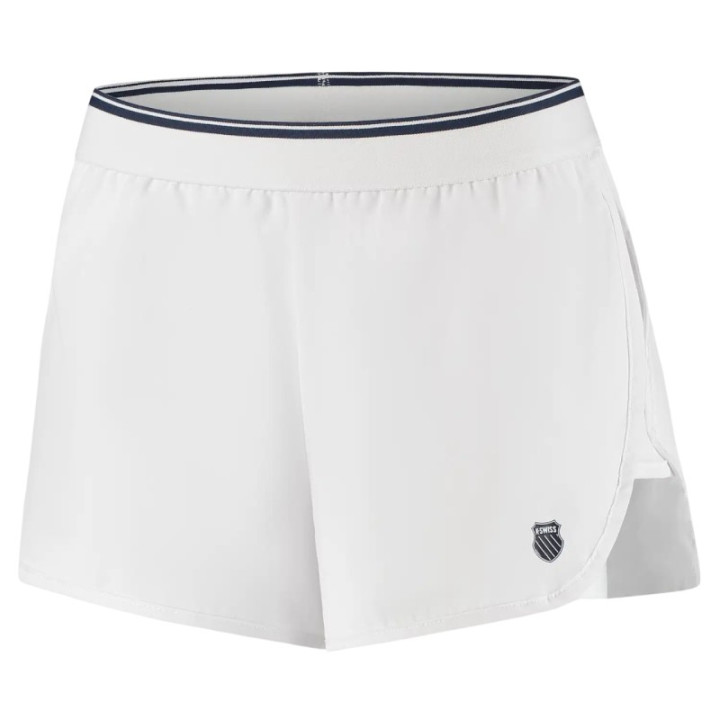 Short Femme K-Swiss Hypercourt 8 Blanc