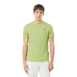 Tee-Shirt Lacoste Tennis Jacquard Stretch Ultra Dry Vert