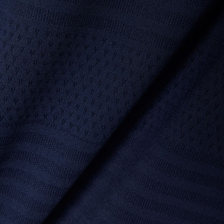Tee-Shirt Lacoste Tennis Jacquard Stretch Ultra Dry Bleu Marine