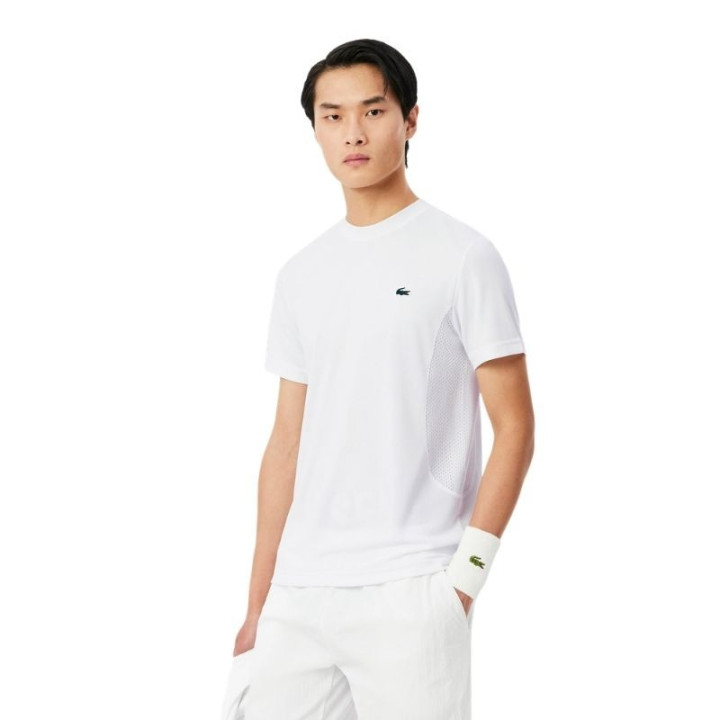 Tee-Shirt Lacoste Tennis x Novak Djokovic Blanc