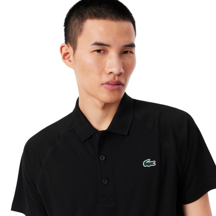 Prix Polo Lacoste Sport Regular Fit Noir