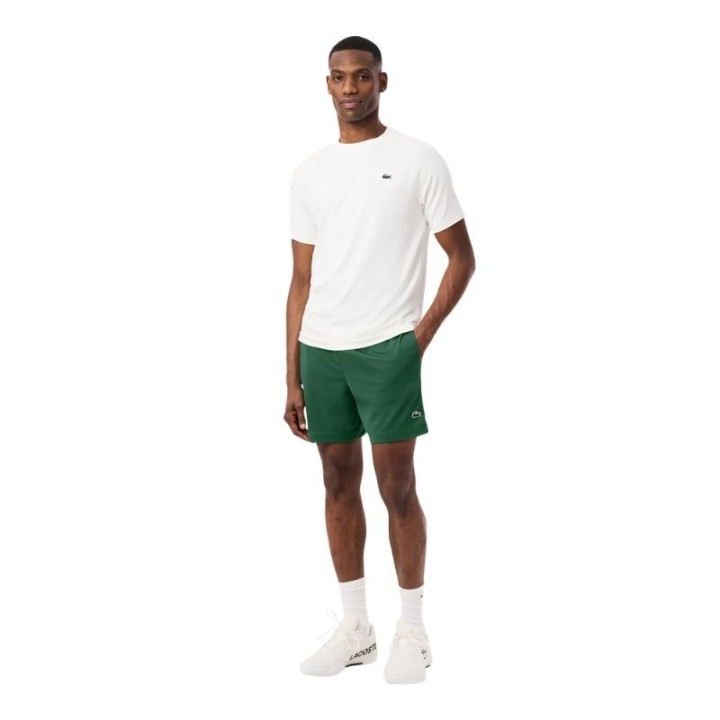 Achat Short Lacoste Tennis Ultra Dry Stretch Vert