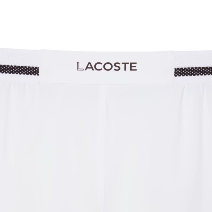 Short Lacoste Tennis x Novak Djokovic Blanc