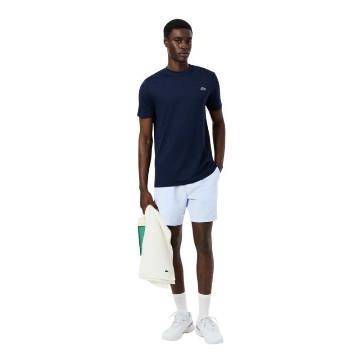 Short Lacoste Tennis Ultra Dry Stretch Bleu