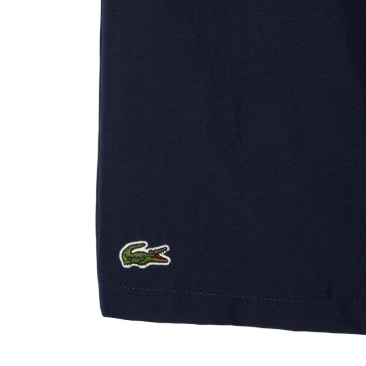 Short Lacoste Sport Léger Taffetas Diamanté Bleu Marine | Padel Compagnie
