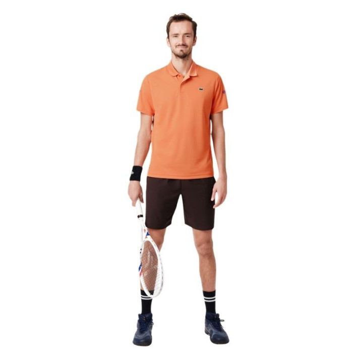 Short Lacoste Tennis Ultra Dry Stretch Marron