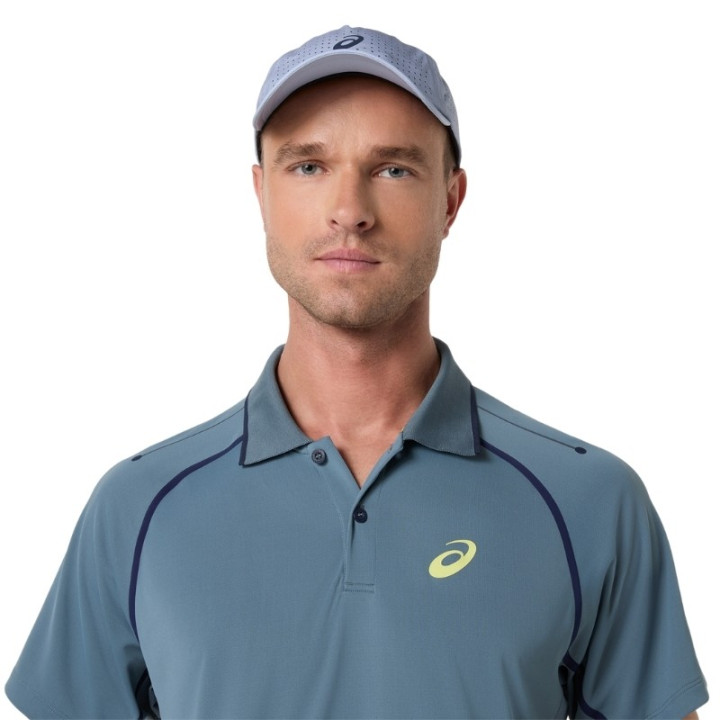 Promo Polo Asics Match Bleu