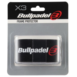 Bandes de Protection Bullpadel x3 Noir