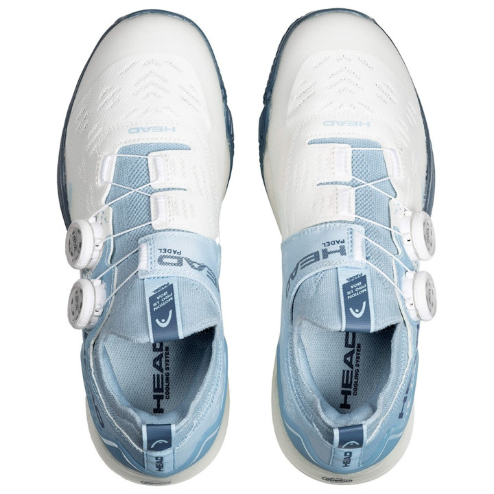 Achat Chaussure De Padel Head Motion Pro 1.5 Boa Blanc/Bleu