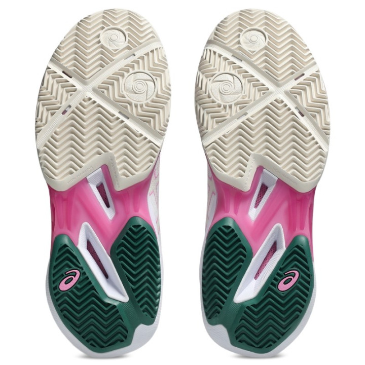 Chaussure De Padel Femme Asics Sonicsmash FF Blanc/Rose