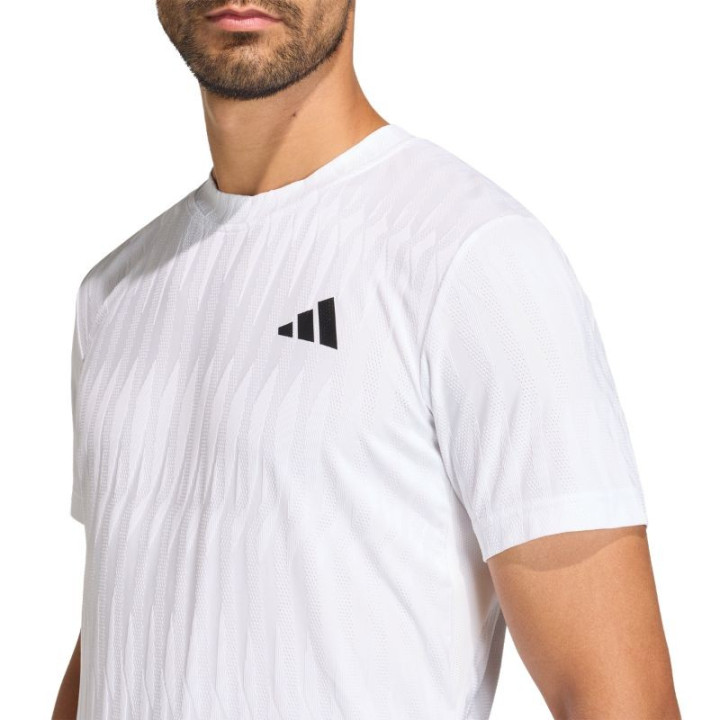 Prix Tee-Shirt Adidas Pro Climacool+ Airchill Freelift Blanc