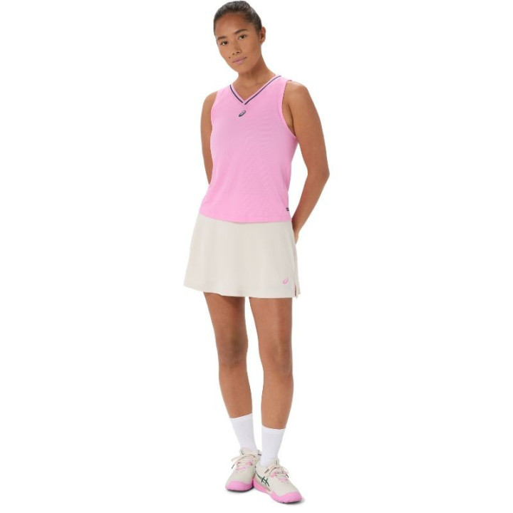 Débardeur de Padel Femme Asics Court Rose