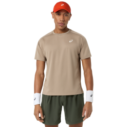 Tee Shirt Asics Game SS Beige | Padel Compagnie