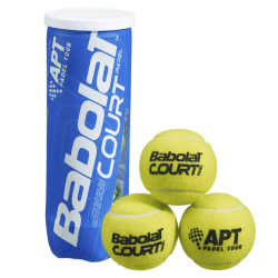Tubes de 3 Balles Babolat Court