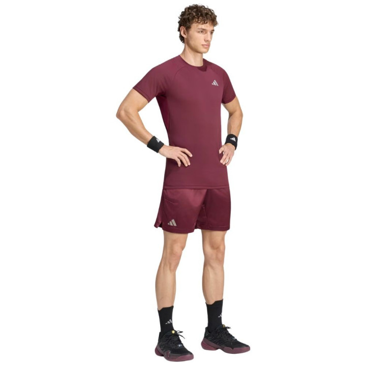 Promo Tee Shirt Adidas Climacool Freelift Bordeau