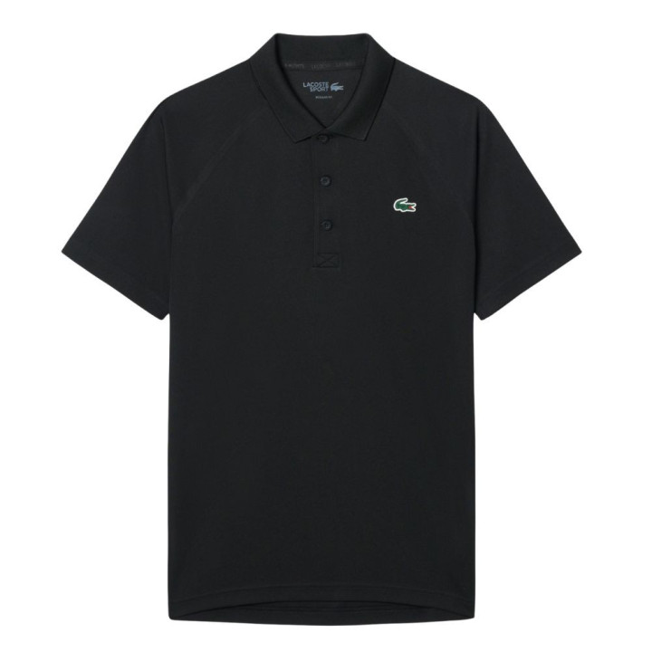 Vente Polo Lacoste Sport Regular Fit Noir