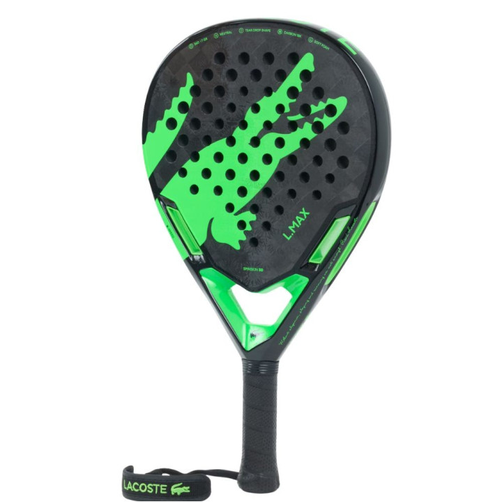Raquette De Padel Lacoste L Max Noir