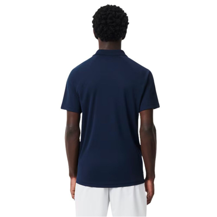 Promo Polo Lacoste Sport Regular Fit Bleu Marine