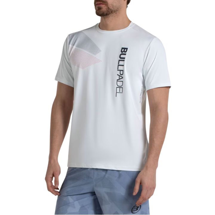 Achat T-Shirt Bullpadel Mistel Blanc