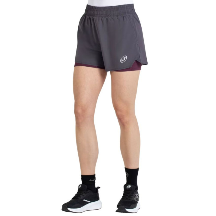 Achat Short Femme Bullpadel Orfeu Gris Foncé