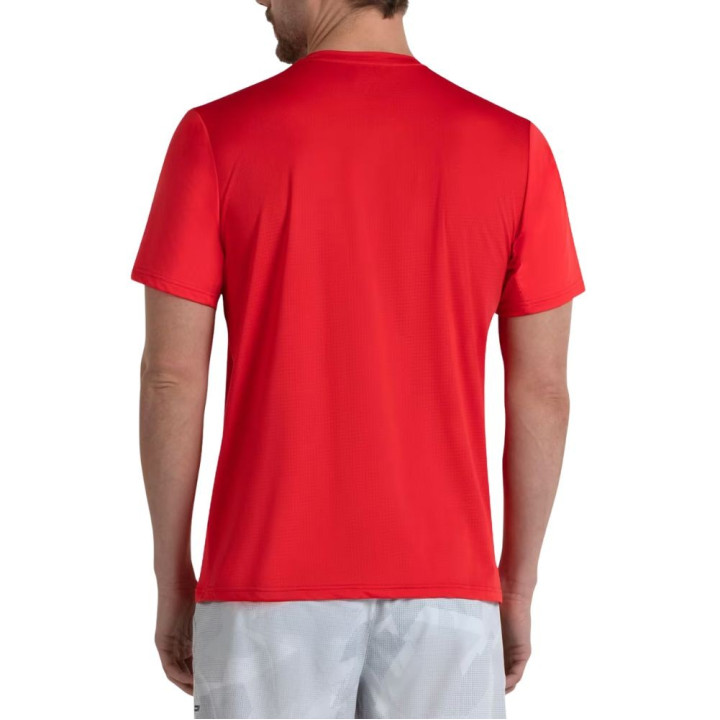 Vente T-Shirt Bullpadel Mistel Rouge