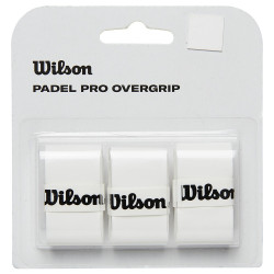 Surgrips Padel Wilson Pro Overgrip Blanc x3