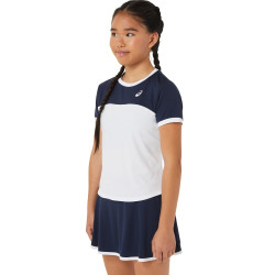 Achat Tee-Shirt Enfant Fille Asics Blanc