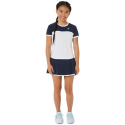 Tee-Shirt Enfant Fille Asics Blanc