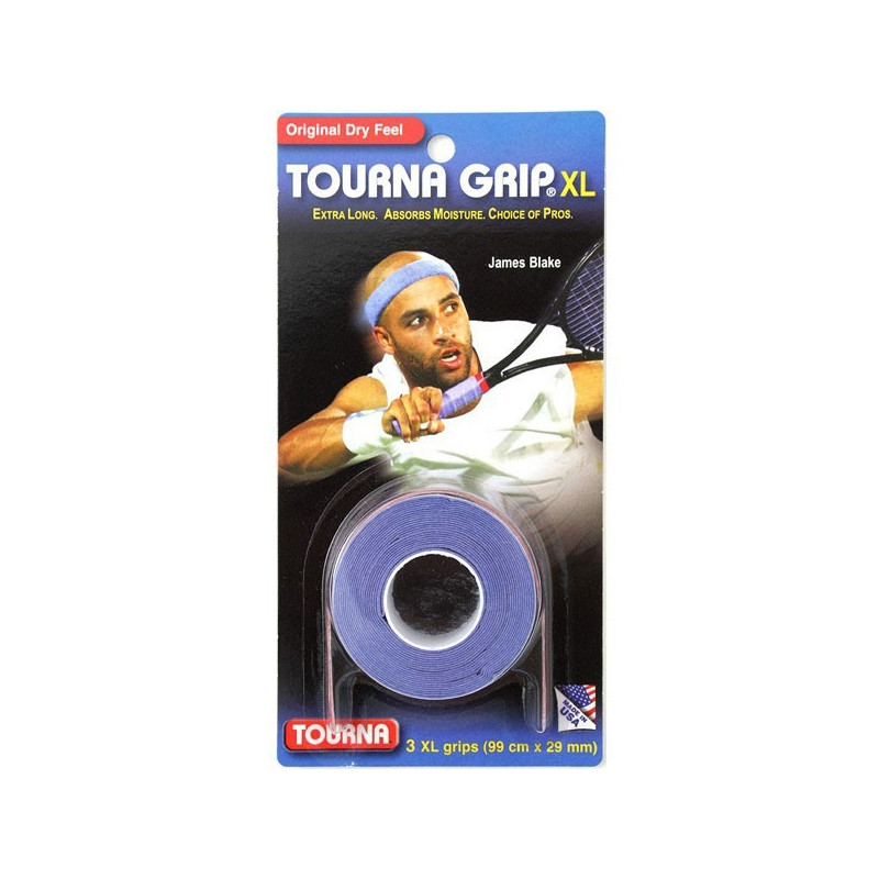 Surgrips Tourna Grip XL x3 : Achat accessoires de tennis au meilleur prix