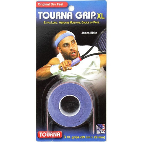 Surgrips Tourna Grip XL x3 : Achat accessoires de tennis au meilleur prix